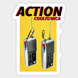 Action Cool Sticker